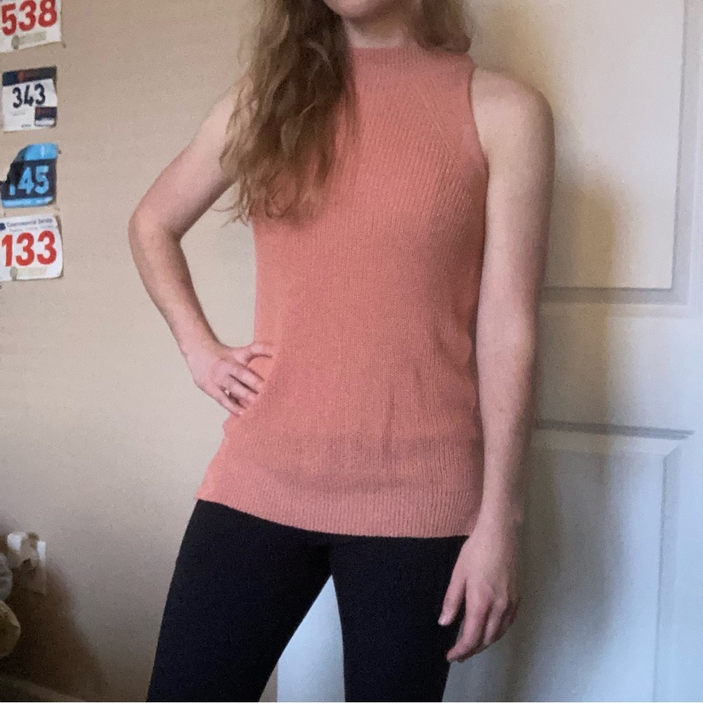 Coral Knit Halter Top